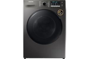 Samsung 8Kg Washer Dryer Combo Washing Machine With Air Wash, Drum Clean And Bubble Soak, 20 Year Warranty on Digital Inverte