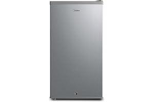 Midea 120L Single Door Refrigerator with Separate Chiller Compartment, 2L Bottle Holder, Adjustable Legs, 5 Year Compressor W